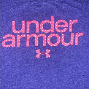 Girls under armor tee